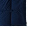 vidaXL Duvet d'&eacute;t&eacute; simple Matelass&eacute; Bleu fonc&eacute; 140 x 220 cm Microfibre