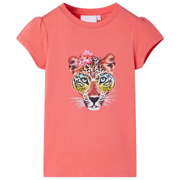 T-shirt pour enfants corail 104