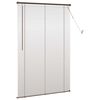 vidaXL Store V&eacute;nitien R&eacute;glable Marron fonc&eacute; avec motif 150 x 80 cm PVC