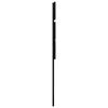 vidaXL T&ecirc;te de lit Ch&ecirc;ne noir 100 cm Bois d'ing&eacute;nierie