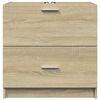vidaXL Armoire d'&eacute;vier ch&ecirc;ne sonoma 59x37x59 cm bois d'ing&eacute;nierie