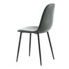 Venture Home Chaises &agrave; manger lot de 2 Polar Aspect cuir noir
