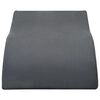 vidaXL Coussin pour les jambes Gris 68 x 41 x 24 cm Mousse PU