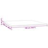 vidaXL Sur-matelas 180x220x5 cm