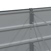 vidaXL Jardini&egrave;re Anthracite 240 x 40 x 45 cm Acier