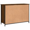 vidaXL Buffet ch&ecirc;ne marron 100x35x70 cm bois d'ing&eacute;nierie