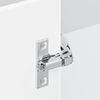 vidaXL Armoire d'angle de cuisine Kalmar blanc bois d'ing&eacute;nierie