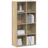 vidaXL Biblioth&egrave;que/Buffet Ch&ecirc;ne sonoma 66x30x130 cm Bois d&rsquo;ing&eacute;nierie