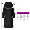 vidaXL Sweat &agrave; capuche couverture Noir s Flanelle