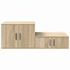vidaXL Armoire de rangement 2 pcs Ch&ecirc;ne Sonoma 103 x 41 x 40 cm