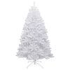 vidaXL Sapin de Noël artificiel à charnières avec neige floquée 210 cm