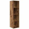 vidaXL Ensemble meuble TV 37 x 37 x 142,5 cm Bois Ancien