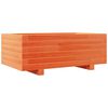 vidaXL Jardini&egrave;re cire marron 70x40x26,5 cm bois de pin massif
