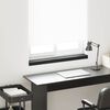 vidaXL Appui de fen&ecirc;tre Noir avec grain de bois 80 x 15 x 4,5 cm PVC