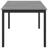 vidaXL Table de salle &agrave; manger / Table de repas M&Eacute;TAL