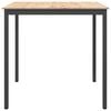 vidaXL Table de bar Naturel 110 x 55 x 105 cm Bois de pin massif