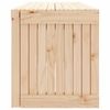 vidaXL Banc de jardin extensible 212,5x40,5x45 cm bois massif de pin