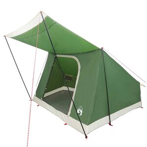 vidaXL Tente de camping 4 personne Imperm&eacute;able Vert taffetas