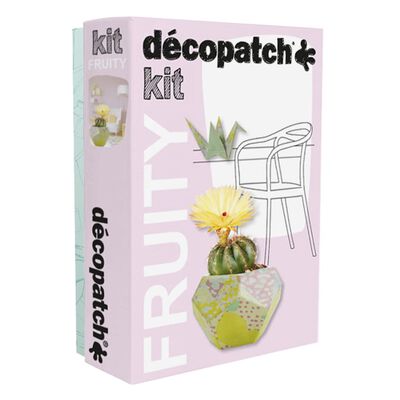 Decopatch Boîte créative Decopatch Fruity Kit