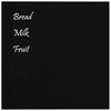 vidaXL Tableau noir magn&eacute;tique mural noir 60x60 cm verre tremp&eacute;