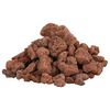 vidaXL Roches volcaniques 10 kg rouge 1-2 cm