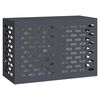 vidaXL Housse de climatiseur Anthracite 90 x 40 x 60 cm Acier