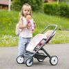Smoby Poussette jouet pour deux poup&eacute;es Maxi-Cosi Rose clair