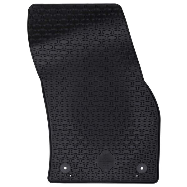 vidaXL Tapis de voiture 2 pcs Noir Adapt&eacute; pour VW CADDY 2020-
