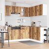 vidaXL Ensemble d'armoires de cuisine 11 pcs Lucca bois d'ing&eacute;nierie