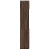 vidaXL Armoire de rangement ch&ecirc;ne brun 80x42,5x225cm bois d'ing&eacute;nierie