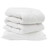 vidaXL Ensemble de Duvet avec oreiller 2 pi&egrave;ces Blanc Microfibre