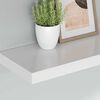 vidaXL Étagère murale flottante blanc 60x23,5x3,8 cm MDF