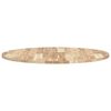 vidaXL Dessus de table rond &Oslash;80x2 cm bois massif d'acacia