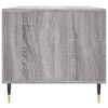vidaXL Table basse Sonoma gris 90x49x45 cm Bois d'ing&eacute;nierie