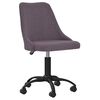 vidaXL Chaises pivotantes &agrave; manger lot de 6 taupe tissu