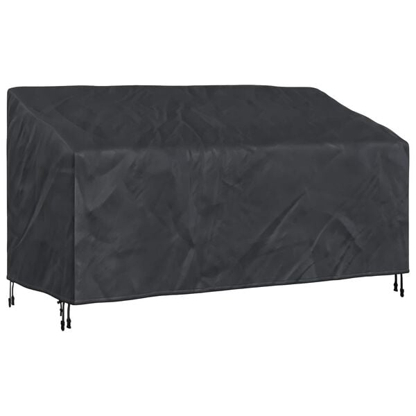 vidaXL Housse de banc de jardin 175 x 85 x 65 / 94 cm Tissu Oxford 420D