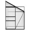 vidaXL Serre Anthracite Aluminium 2,59 m&sup3;
