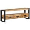 vidaXL Meuble TV 120x30x45 cm Bois massif de manguier