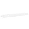 vidaXL &Eacute;tag&egrave;res murales 4 pcs Blanc 40x9x3 cm