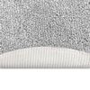 vidaXL Tapis Shaggy Anti-d&eacute;rapant Gris 90 x 90 cm PP