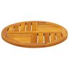 vidaXL Dessus de table &Oslash;50x2 cm rond bois massif d'acacia