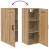 vidaXL Haut Armoire avec tiroir Ch&ecirc;ne artisanal 34,5 x 34 x 180 cm