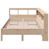 vidaXL Lit biblioth&egrave;que sans matelas 120x190 cm bois de pin massif