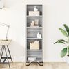 vidaXL Bibliothèque sonoma gris 50x31x169 cm bois d'ingénierie