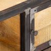 vidaXL Meuble TV 120x30x42 cm Bois massif de manguier