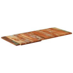 vidaXL Dessus de table rectangulaire 60x140 cm 25-27 mm Bois r&eacute;cup&eacute;r&eacute;