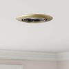 vidaXL Projecteur 6 pcs Laiton 9 x 9 x 2,5 cm M&eacute;tal