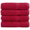 vidaXL Serviettes de bain de qualit&eacute; sup&eacute;rieure SOLUND 4 pcs 600g/m&sup2;