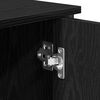 vidaXL Buffet Ch&ecirc;ne noir 100 x 35 x 75 cm