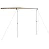 vidaXL Auvent de camping-car et caravane 2,4x2,5x2,15 m Beige